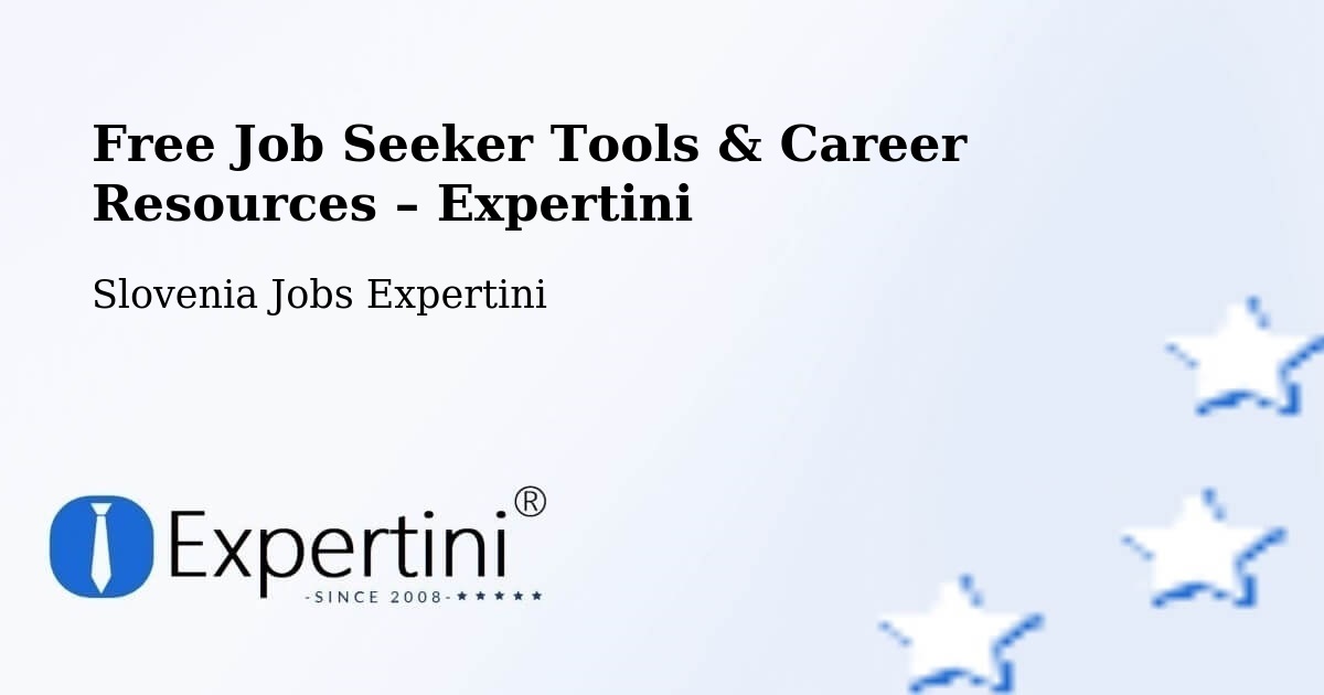 Free Job Seeker Tools & Career Resources – Ruše - Ruše, Slovenia Jobs Expertini